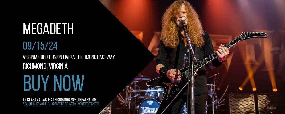 Megadeth at Virginia Credit Union LIVE! at Richmond Raceway